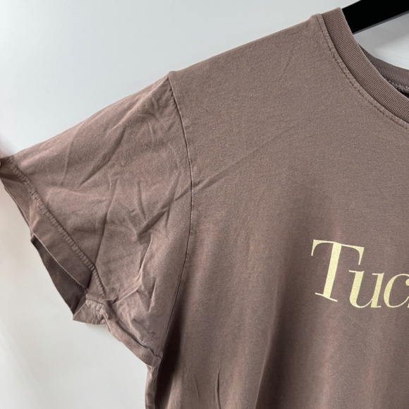 Tucson On Film Brown Graphic T Shirt Size Medium 100% Cotton - Picture 2 of 8